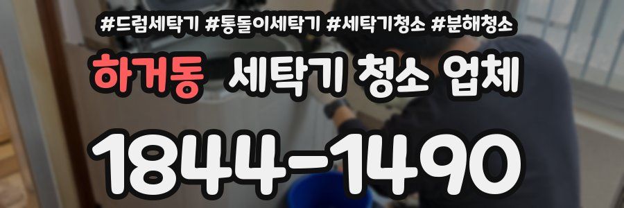 하거동 세탁기 청소 업체