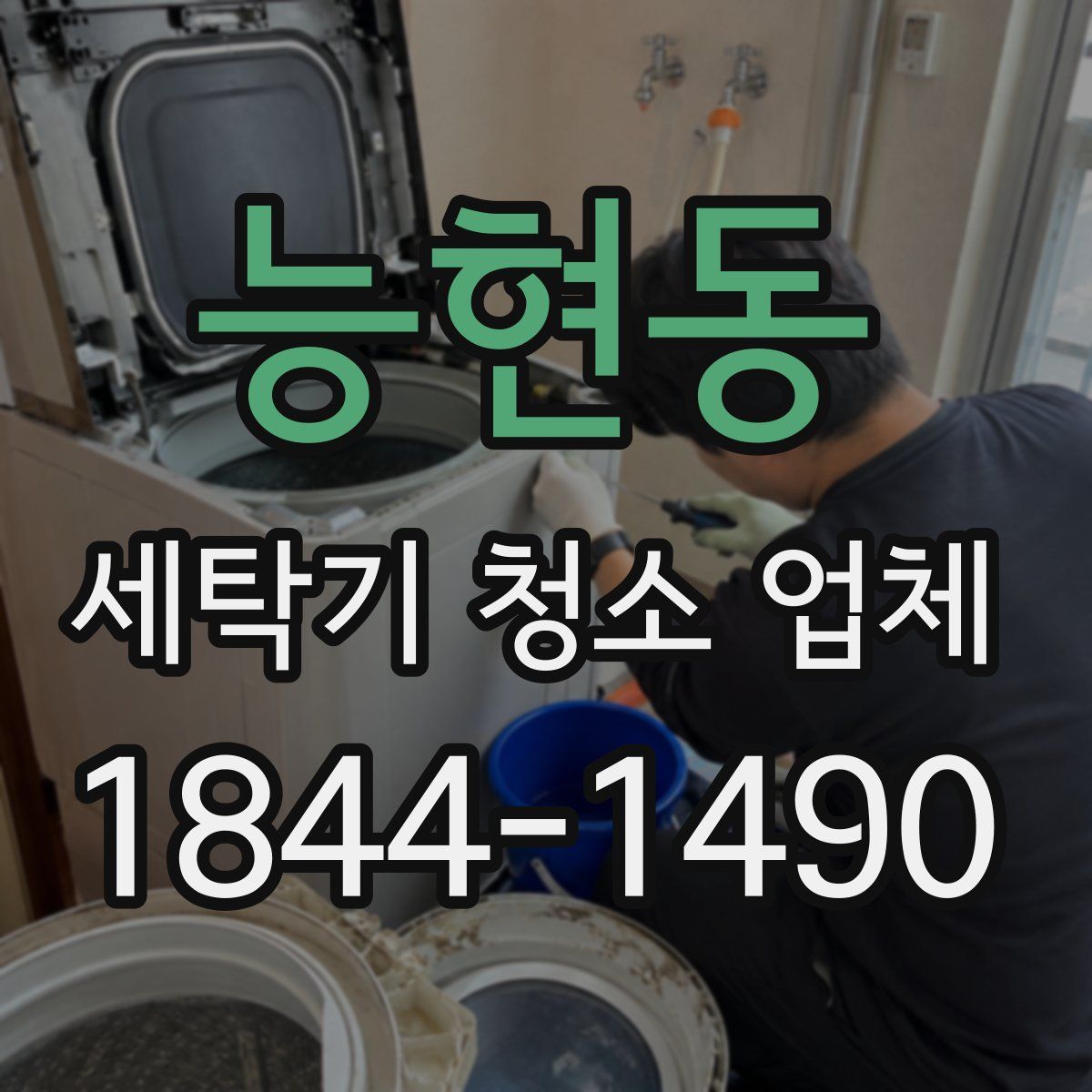 능현동 세탁기 청소 업체