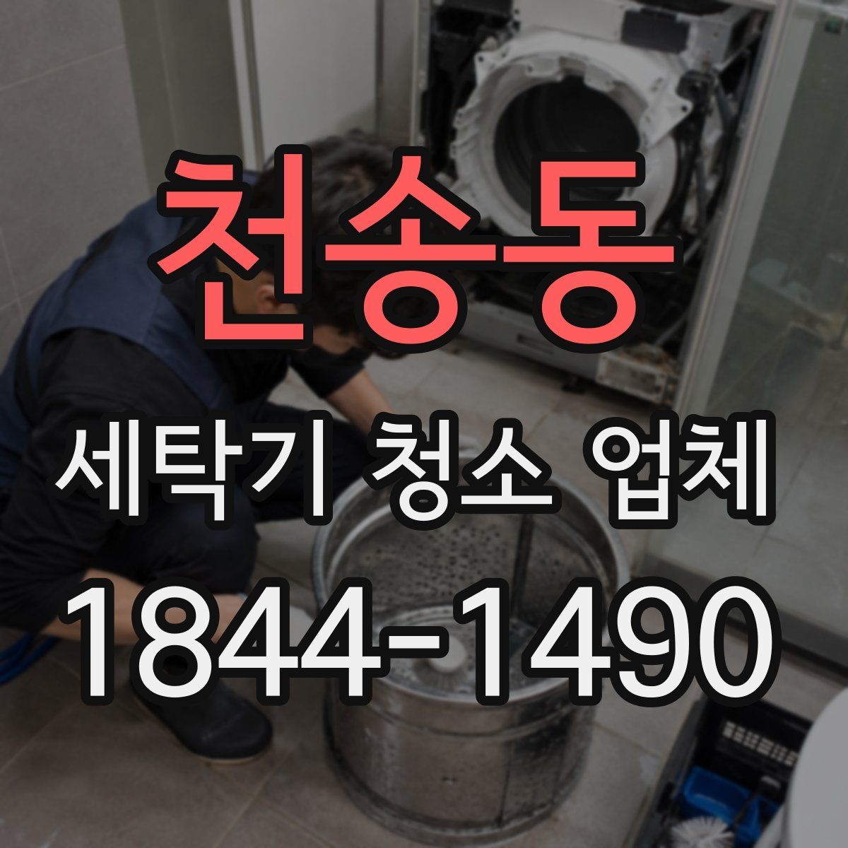 천송동 세탁기 청소 업체