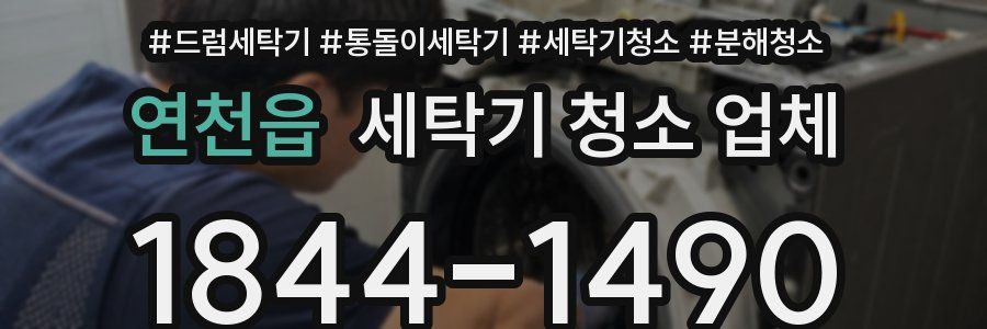 연천읍 세탁기 청소 업체