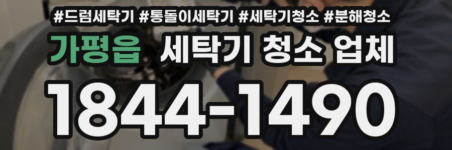 가평읍 세탁기 청소 업체