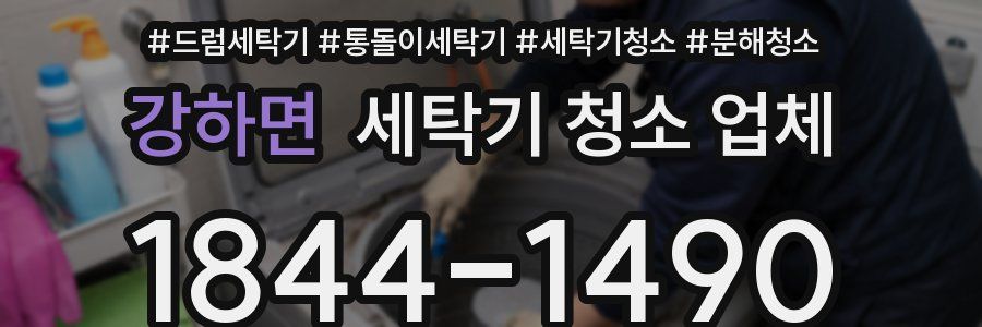 강하면 세탁기 청소 업체