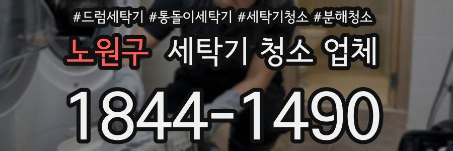 노원구 세탁기 청소 업체