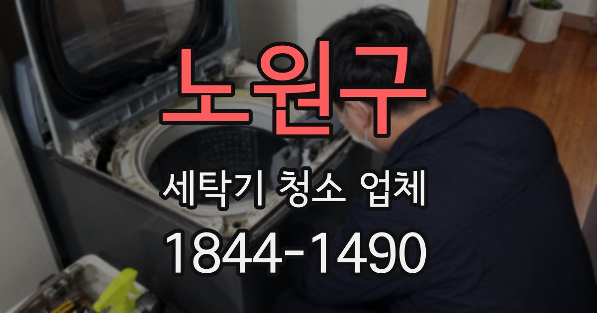 노원구 세탁기 청소 업체