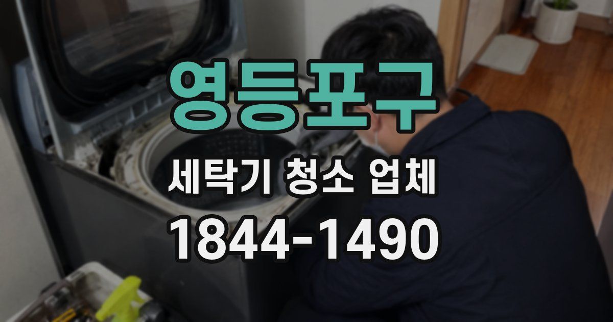 영등포구 세탁기 청소 업체