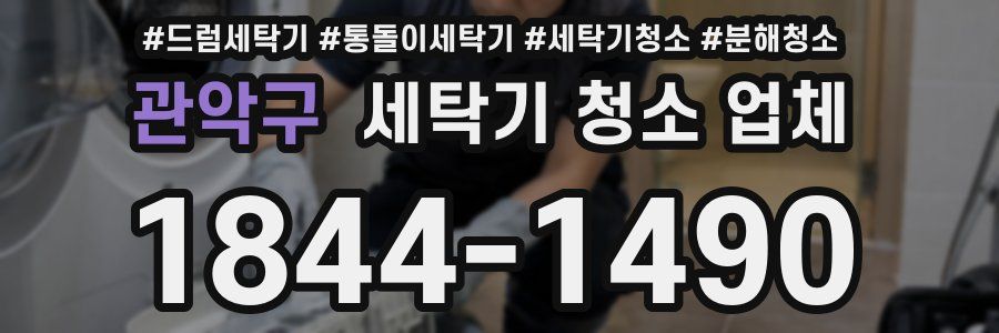 관악구 세탁기 청소 업체