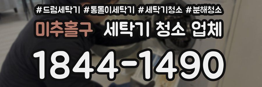 미추홀구 세탁기 청소 업체