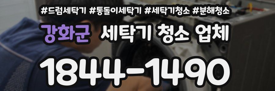 강화군 세탁기 청소 업체