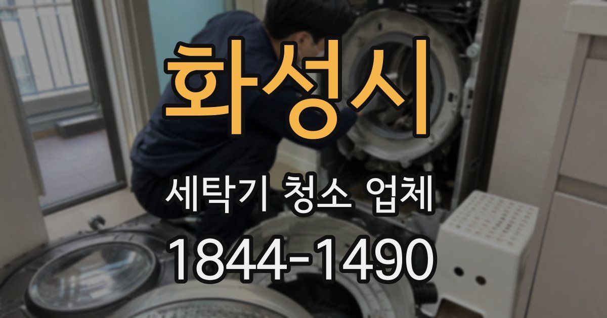 화성시 세탁기 청소 업체