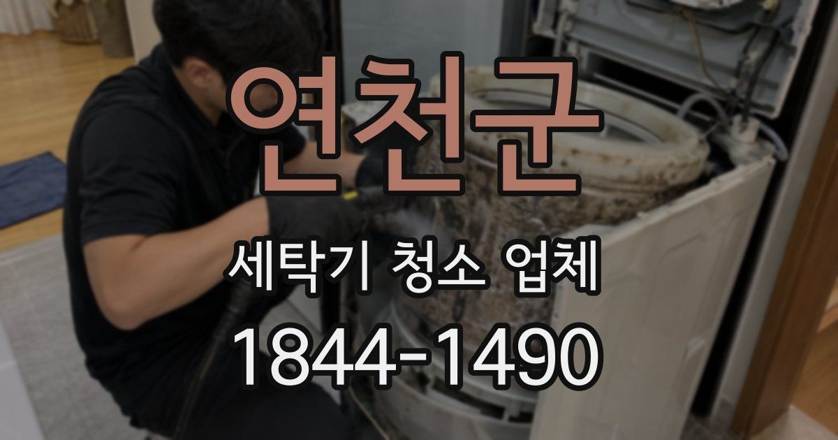 연천군 세탁기 청소 업체