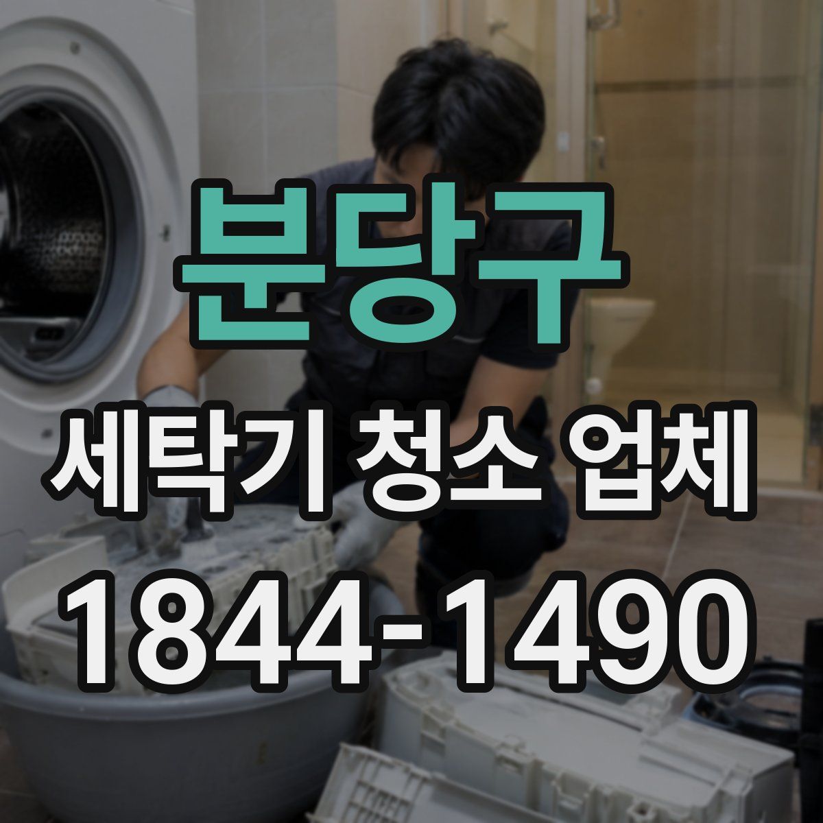 분당구 세탁기 청소 업체