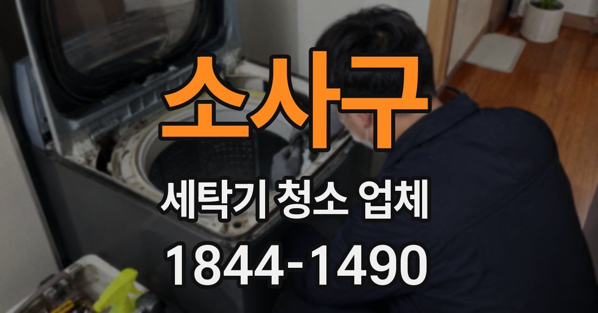 소사구 세탁기 청소 업체