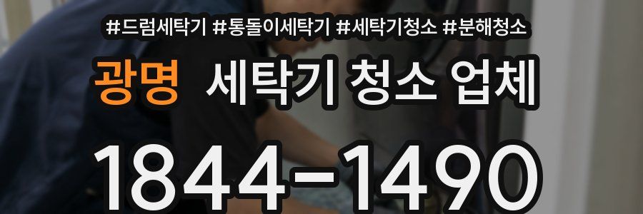 광명 세탁기 청소 업체