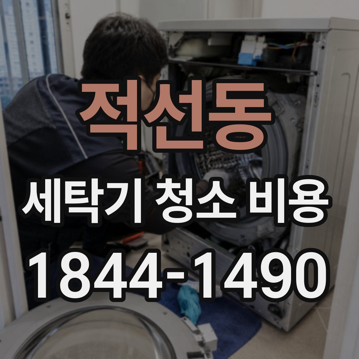 적선동 세탁기 청소 비용