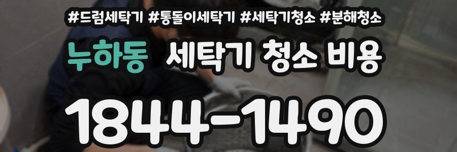 누하동 세탁기 청소 비용