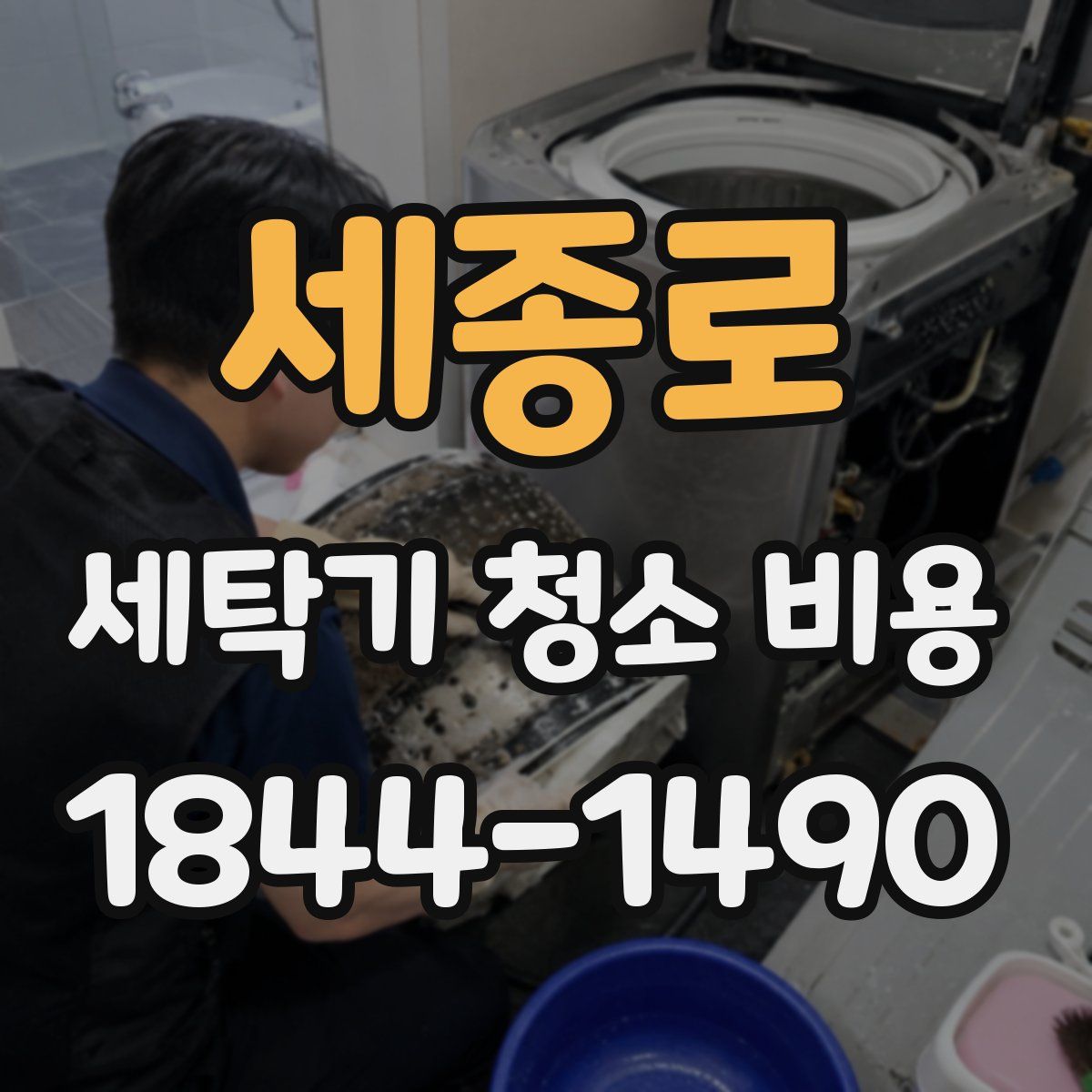 세종로 세탁기 청소 비용