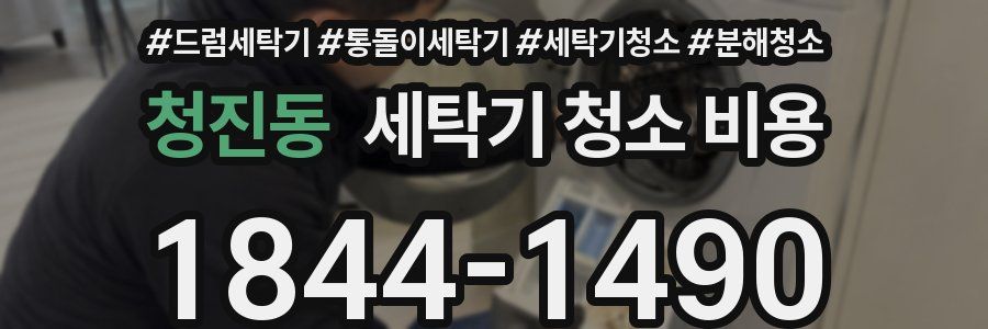 청진동 세탁기 청소 비용
