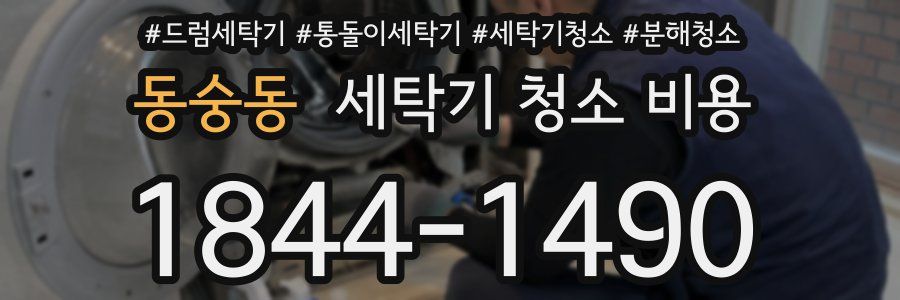 동숭동 세탁기 청소 비용