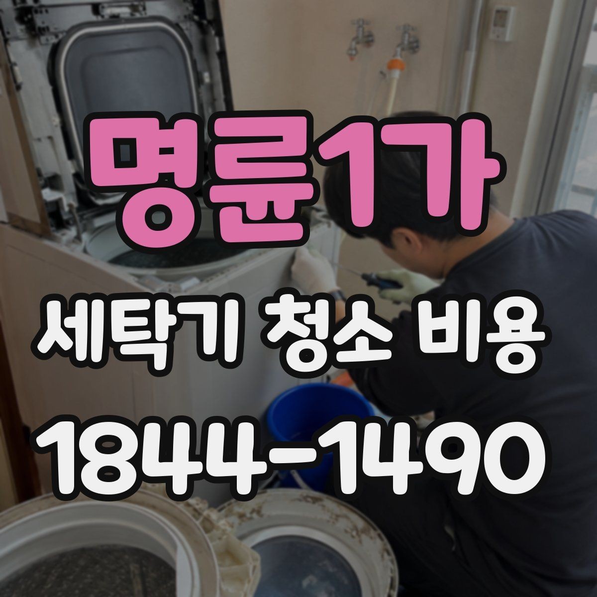 명륜1가 세탁기 청소 비용 분해청소와 일반청소의 차이