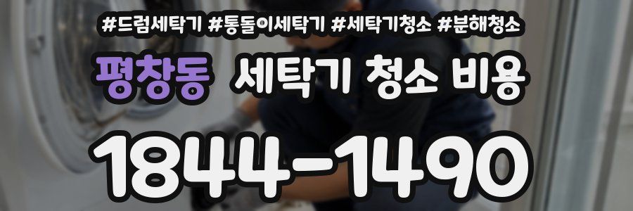 평창동 세탁기 청소 비용