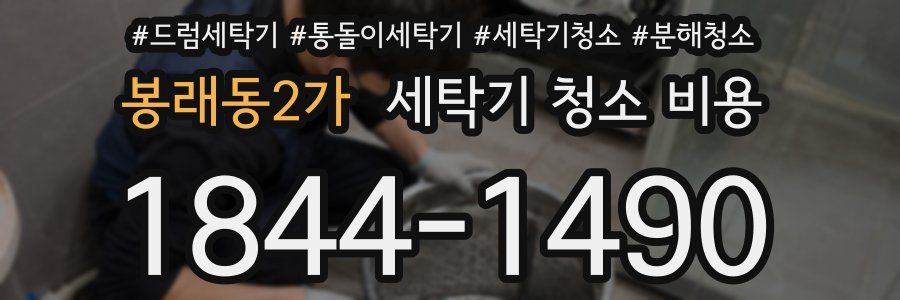 봉래동2가 세탁기 청소 비용