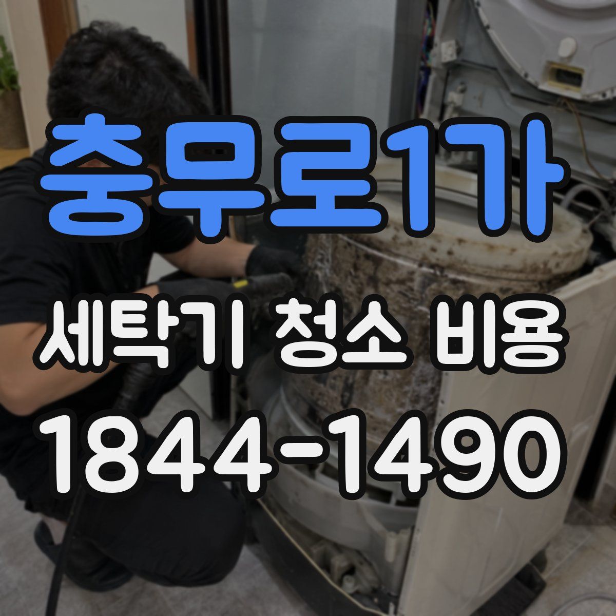충무로1가 세탁기 청소 비용