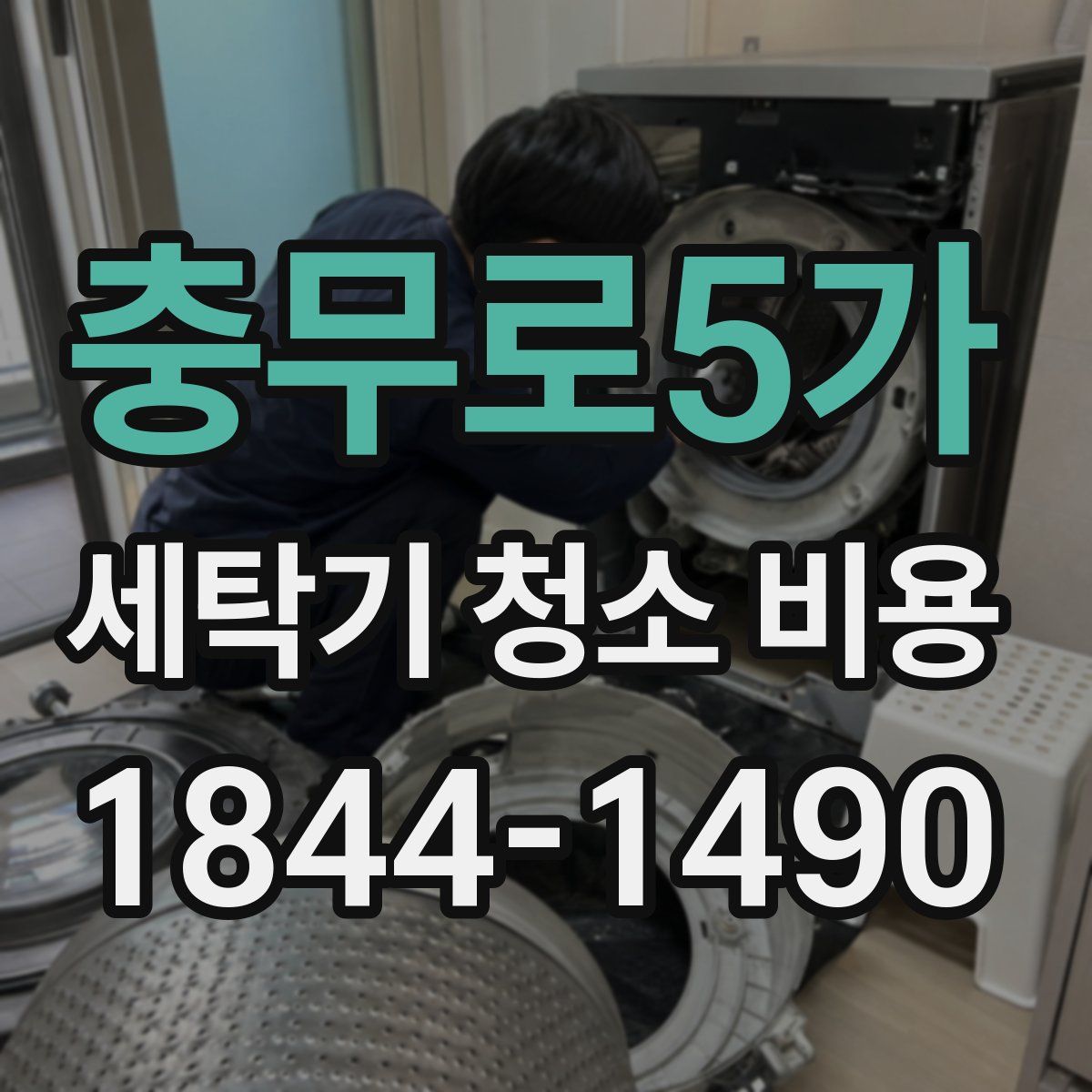 충무로5가 세탁기 청소 비용