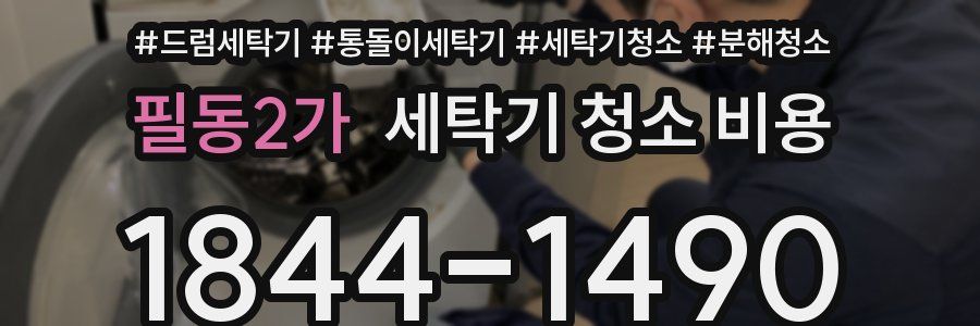 필동2가 세탁기 청소 비용