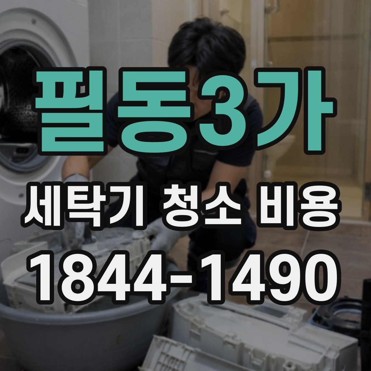 필동3가 세탁기 청소 비용