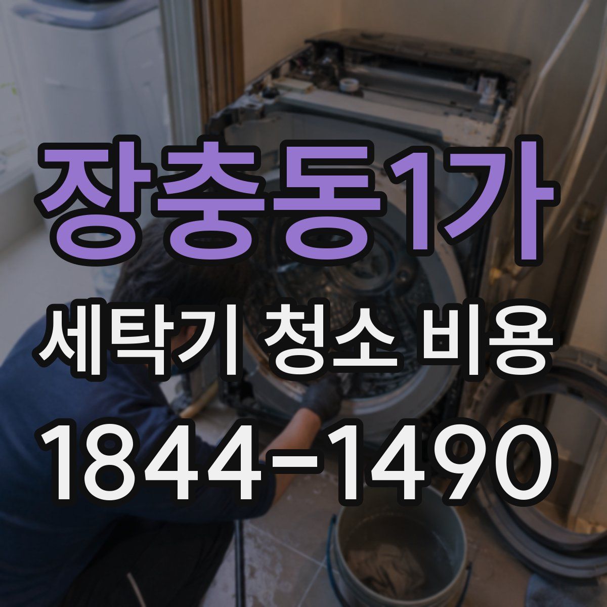 장충동1가 세탁기 청소 비용