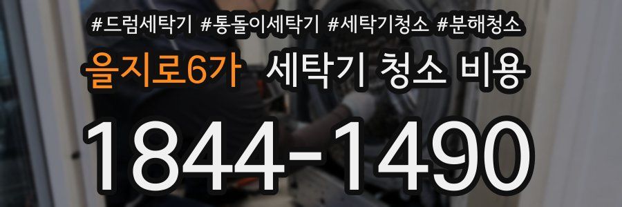 을지로6가 세탁기 청소 비용