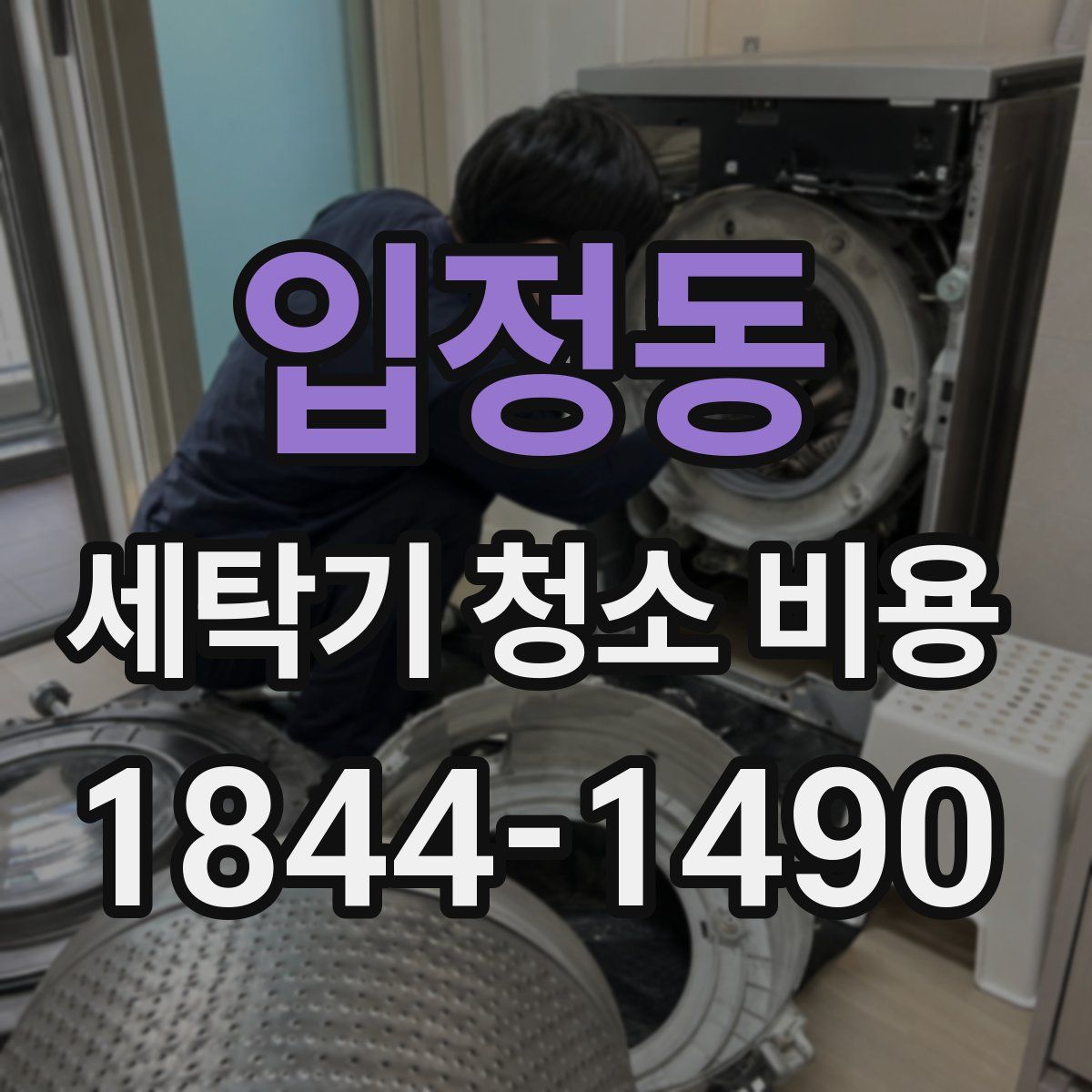 입정동 세탁기 청소 비용