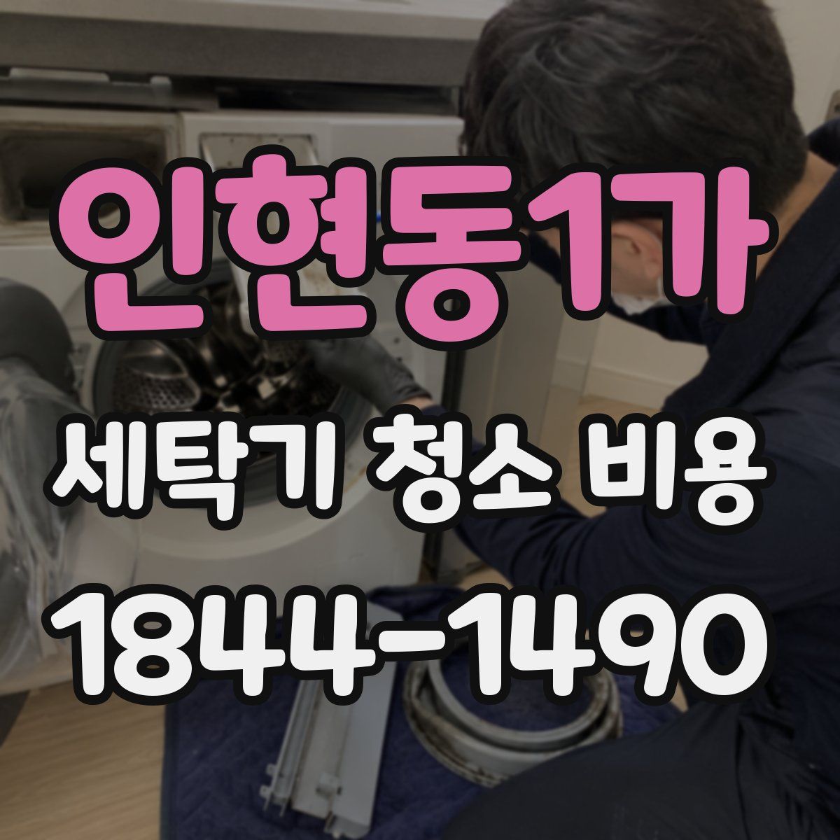 인현동1가 세탁기 청소 비용