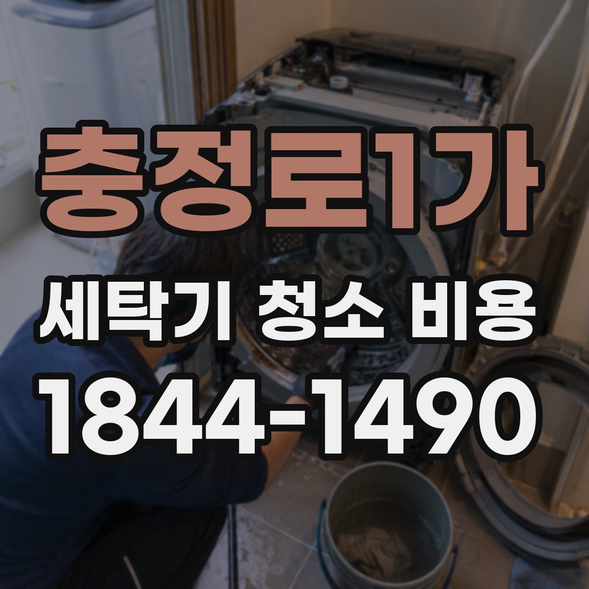 충정로1가 세탁기 청소 비용