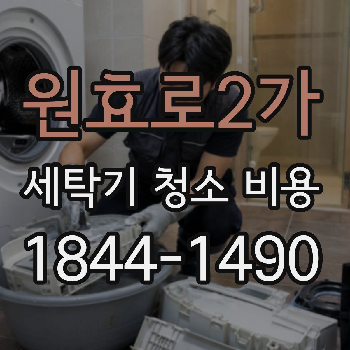 원효로2가 세탁기 청소 비용