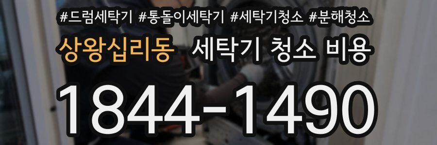 상왕십리동 세탁기 청소 비용
