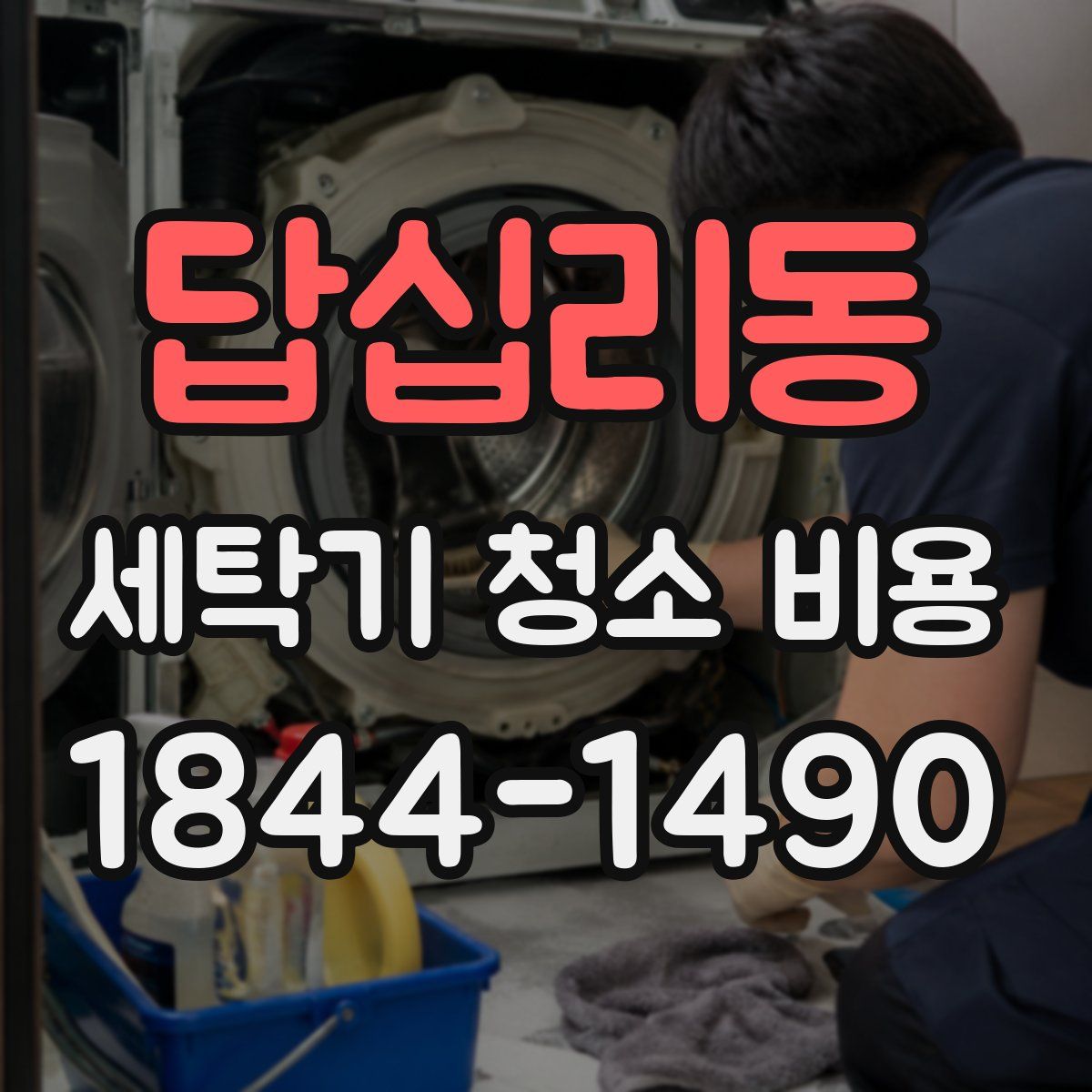 답십리동 세탁기 청소 비용