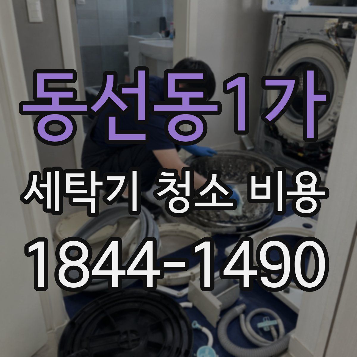 동선동1가 세탁기 청소 비용