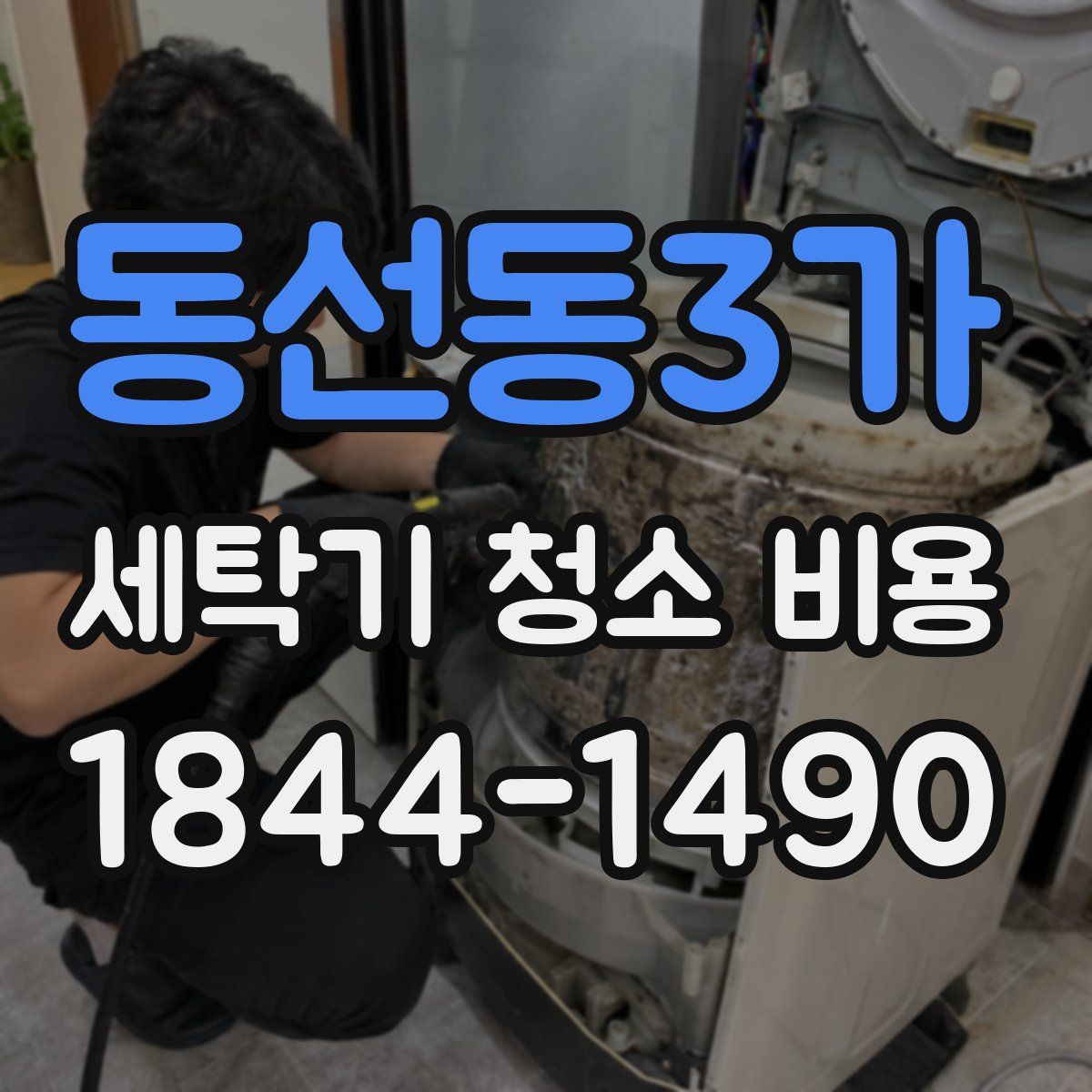 동선동3가 세탁기 청소 비용