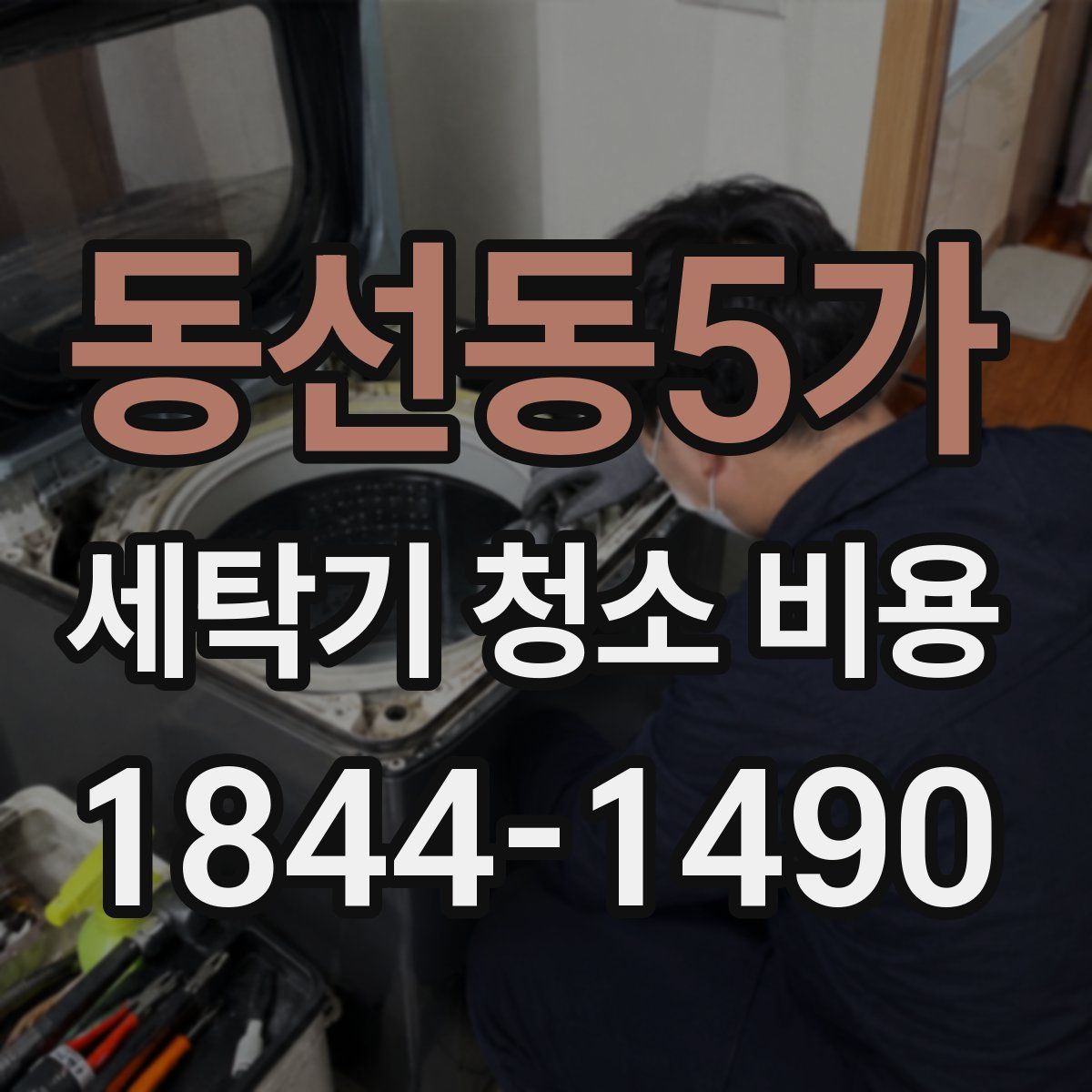 동선동5가 세탁기 청소 비용