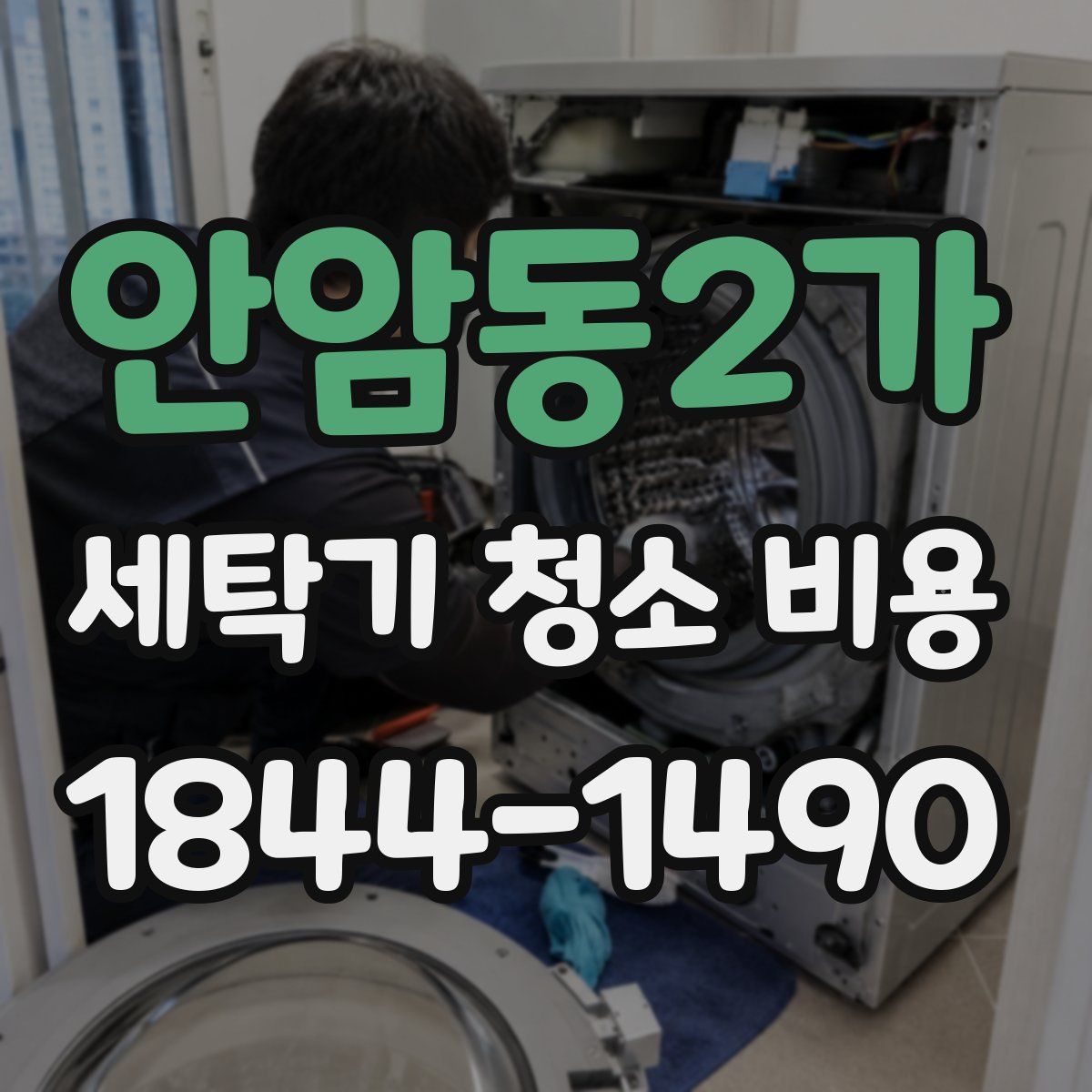 안암동2가 세탁기 청소 비용