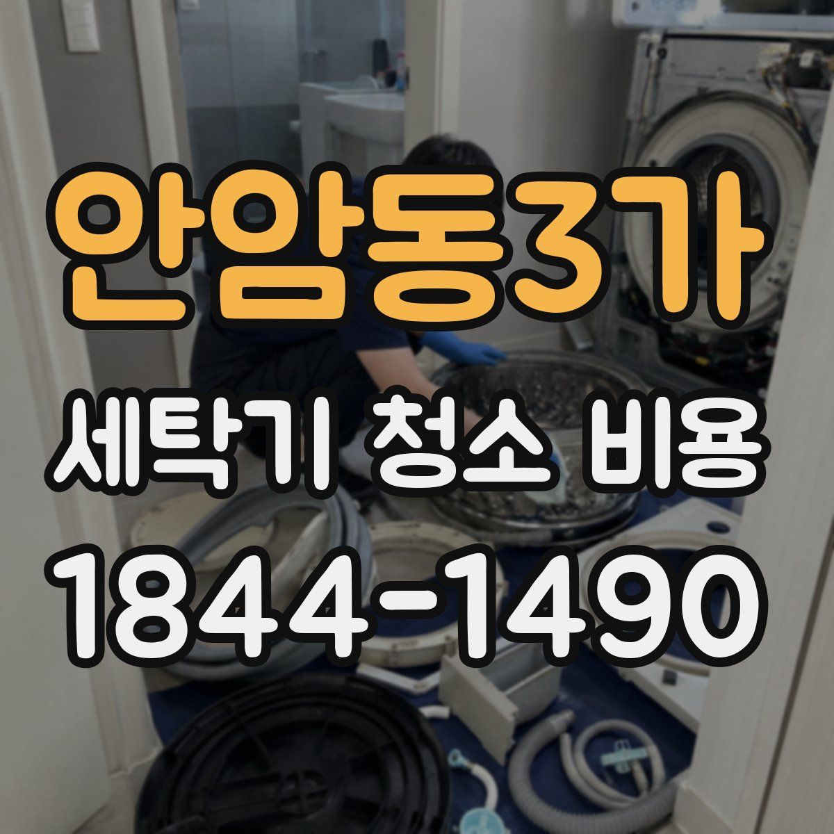 안암동3가 세탁기 청소 비용