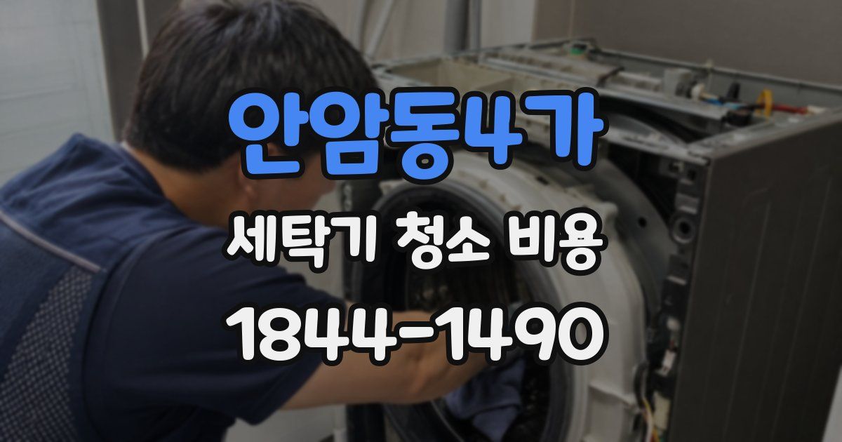 안암동4가 세탁기 청소 비용