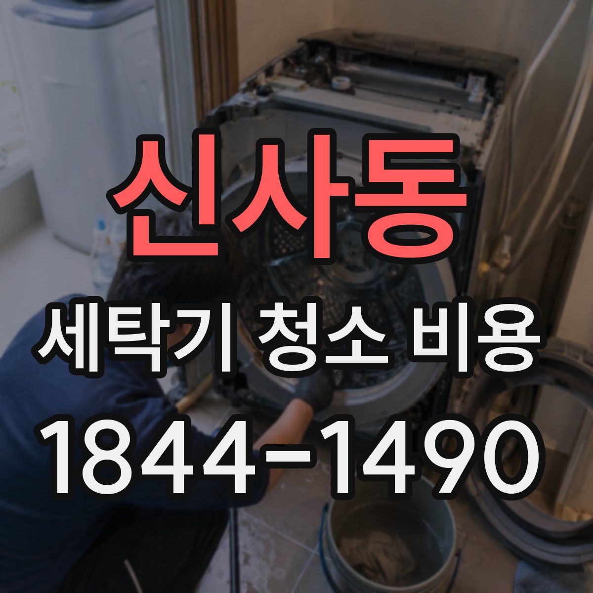 신사동 세탁기 청소 비용