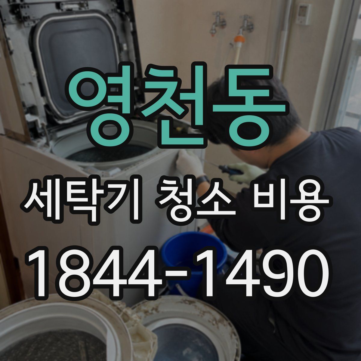 영천동 세탁기 청소 비용