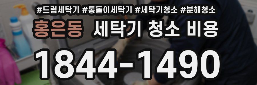 홍은동 세탁기 청소 비용
