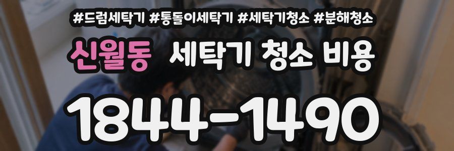 신월동 세탁기 청소 비용
