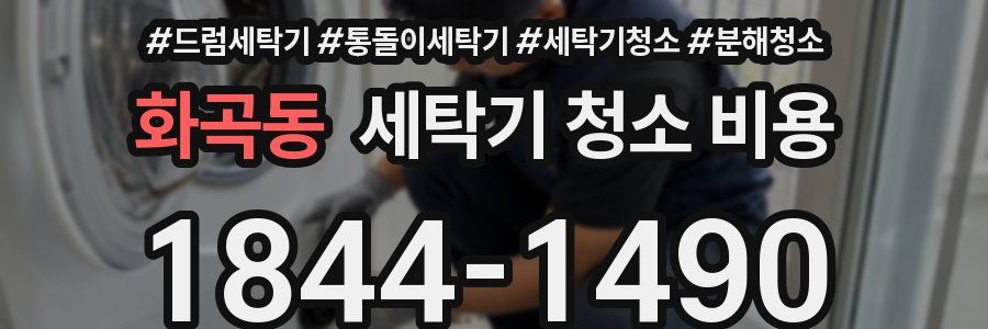 화곡동 세탁기 청소 비용
