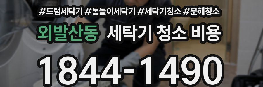 외발산동 세탁기 청소 비용