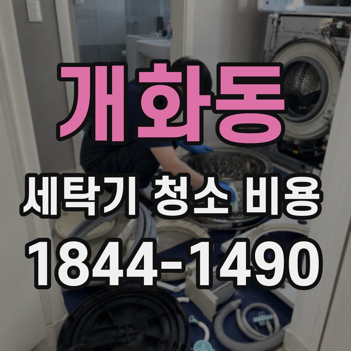 개화동 세탁기 청소 비용